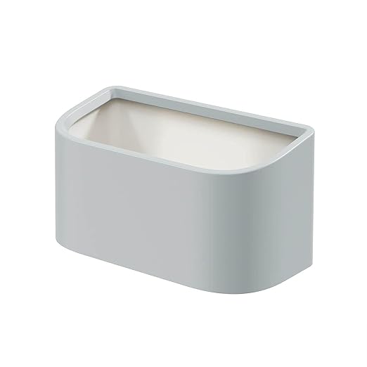 Hanging Trash Can, Kitchen Garbage Bin Waste Bins, Hanging Mini Trash Can for Kitchen Cabinet Door Small Trash Can Under Sink Wall Mounted Trash Can Mini Trash Can for Cabinet (Size : B)
