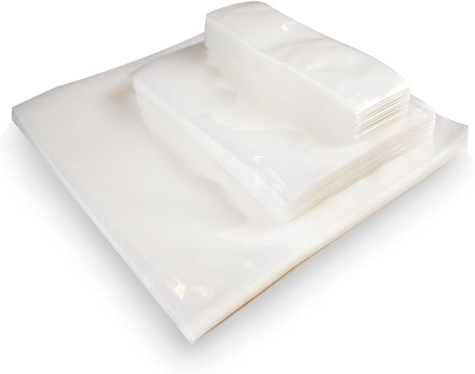 UltraSource - Chamber Machine Pouches 3 Mil Thickness, 6" x 10", Pack of 250 Vacuum Chamber Pouches, BPA-Free Pre-Cut Chamber Vacuum Sealer Bags with tear notch