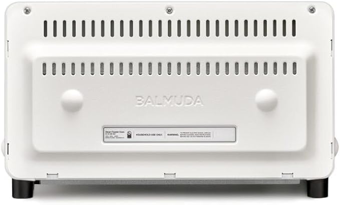 BALMUDA The Toaster Pro | Steam Oven Toaster | Compact 14.1″W × 12.6″D × 8.2″H | 6 Modes: Shokupan, Golden Toast, Pizza, Croissant, Oven, Salamander Grill | (Baking Tray Sold Separately) | Off-white
