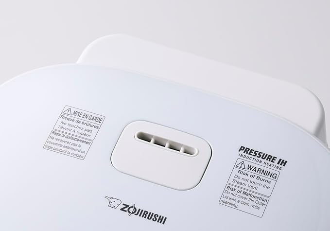 Zojirushi NW-YNC18WA Induction Rice Cooker and Warmer10 Cup, White