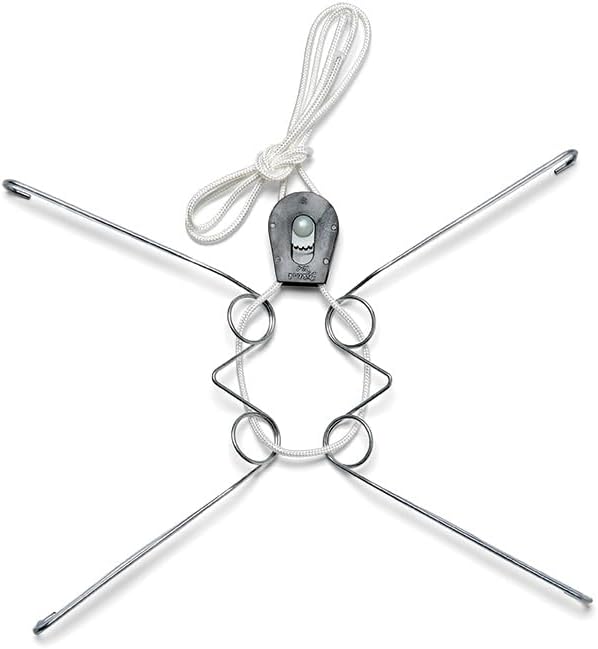 Display Buddie Adjustable Wall Plate Hanger - for Oval Square Round Rectangle Wall Display - Steel - Silicone Hooks - Medium Fits 10"-16" up to 8 lbs