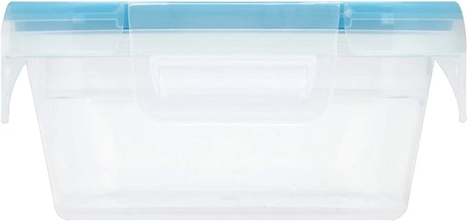 Snapware Plastic Total Solutions (5-Pack, 3 Cup) Food Storage Containers Set, Airtight & Leakproof Plastic Locking BPA-Free Lids Tupperware, Freezer Dishwasher Microwave Safe