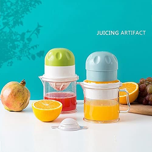 Juicer Mini Lemon Juicer Portable Handheld Fruit Citrus Squeezer Easy Original Juice maker(Blue)