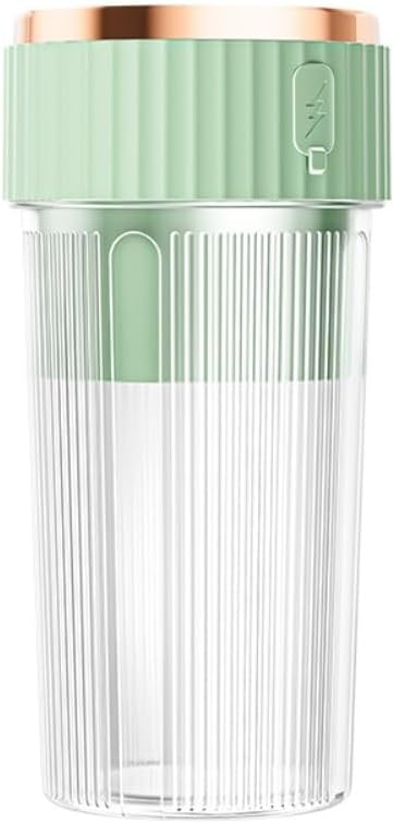 Portable 450ml Rechargeable Juicing Cup - USB - C Charging, 6 - Blade Design For Effortless Blending, Ideal For Home & Travel -Portable Juice Cup(Pink)