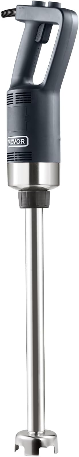 VEVOR Commercial Immersion Blender, 750W 20" Heavy Duty Hand Mixer, Variable Speed Kitchen Stick Mixer with 304 Stainless Steel Blade, Multi-Purpose Portable Mixer for Soup, Smoothie, Puree, Baby Food
