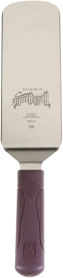 Mercer Culinary Hell's Handle 8-Inch x 3-Inch Turner - Beveled Side Edges