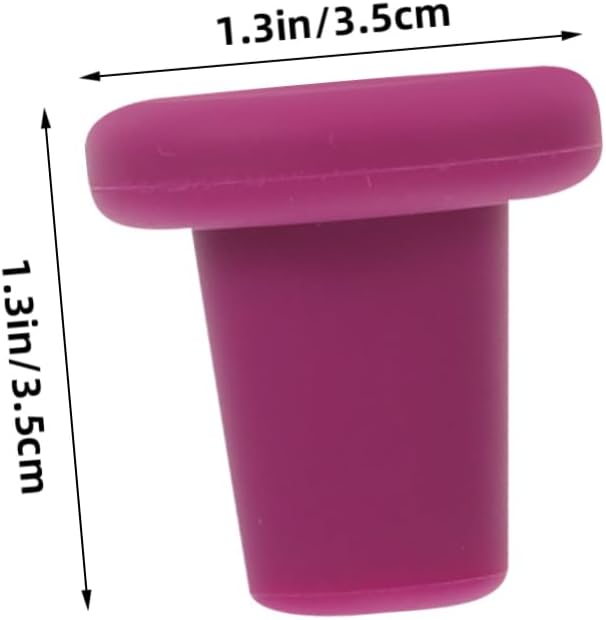 OUNONA 24pcs Silicone Wine Stoppers Airtight Seal for Wine Bottles Multi-color Silicone Beverage Sealers Prevents Leakage for Home and Bar Use