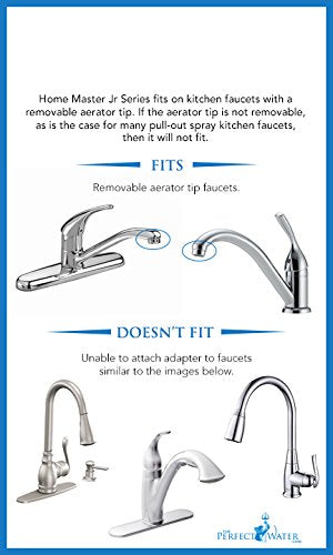 Home Master TMJRF2E Jr F2 Elite 5-stage Sinktop Water Filter System, 500 gallon replaceable, Filters Fluoride Chloramine Chlorine Chemicals Aluminum Lead Mercury Pesticides and more up to 93%