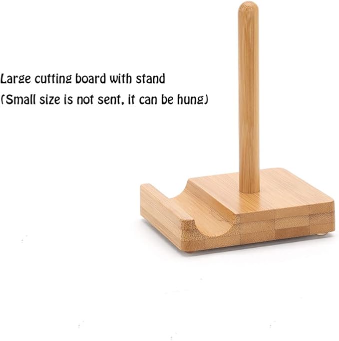 Board Bamboo Cutting Board with Handle Wooden Cutting Board for Kitchen Board Set for Vegetables Meat Cheese Cutting Board for Carving Meat or Vegetables (Carbonized Color Set