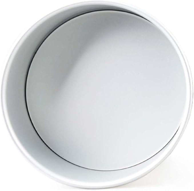 Tosnail 2 Pack 9" x 3" Round Aluminum Cake Pan with Removal Bottom