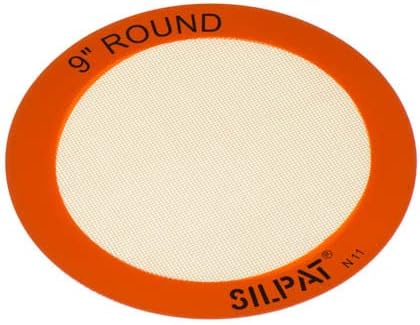 Silpat The Original Round Cake Liner Non-Stick Silicone Baking Mat, 9"