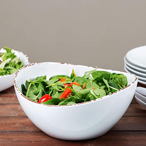 G.E.T. B-115-TC Large Melamine Serving Bowl, 4 Quart, Tuscan