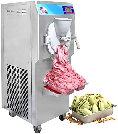 Kolice Heavy Duty ETL Certificate Commercial Gelato Hard ice Cream Machine, Sorbettos Making Machine, Italian water Ice Cream Machine,12-15 Gal/Hour
