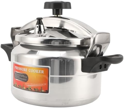 Pressure Cooker, Explosion Proof Stovetop Pressure Cooker with Double Bottom Canning Pot for Gas Stove Induction Cooker (4L)