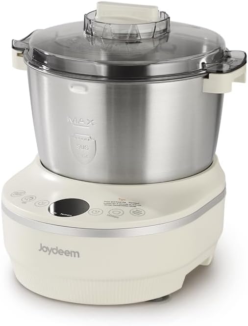 Joydeem Electric Dough Maker with Dual Seasonal Fermentation Function, 3.7Qt Dough Mixer Machine, Perfect for Bread Pizza Roti Dumpling Dough & Sourdough, HMJ-A351