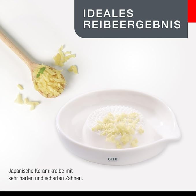 GEFU Ginger Grater Ceramic