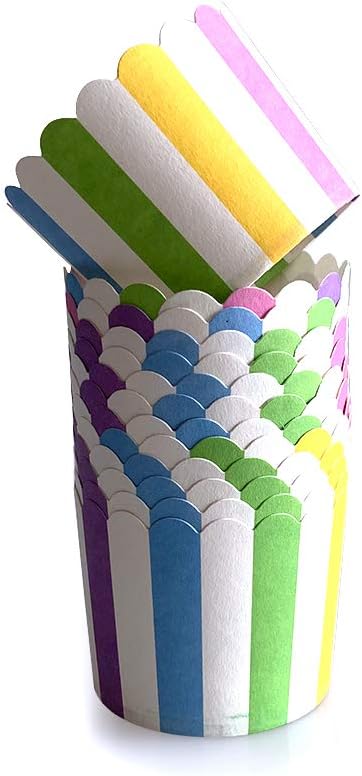 Large Paper Cake Baking Cup Cupcake Muffin Cases diameter 6cm,Set of 100
