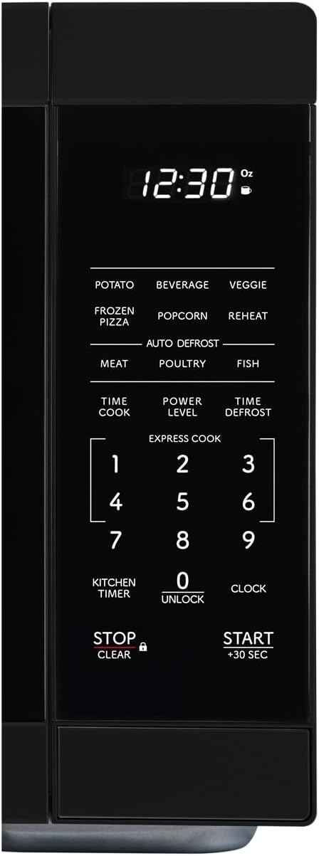 SHARP Countertop Microwave Oven with Removable 12.4" Carousel Turntable, 1000 Watt, 1.1 Cubic Feet, Black
