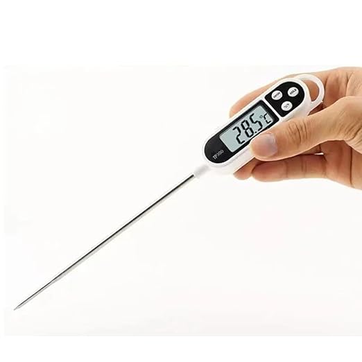 1/3pcs Candy Thermometer Digital Instant Read for Meat Kitchen Cooking Food Oil Deep Fry BBQ Grill Smoker (6, 9.4in)
