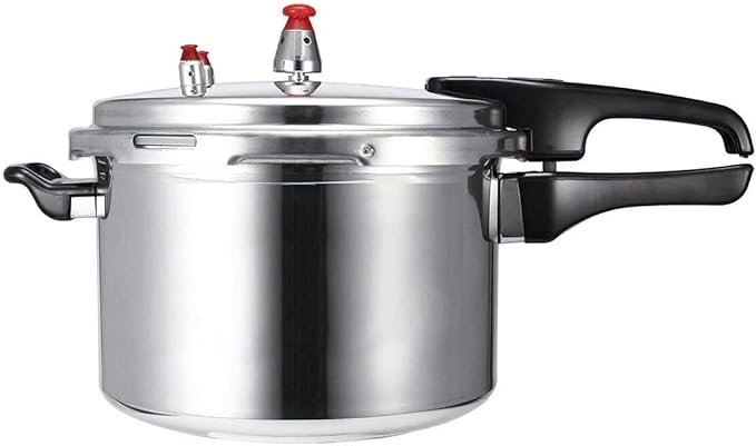 Electric Pressure Cooker, Kitchen Pressure Cooker Cookware 18/20/22cm Gas Stove/Open Fire Pressure Cooker Outdoor Camping Cook Tool Steamer,One Color-3L