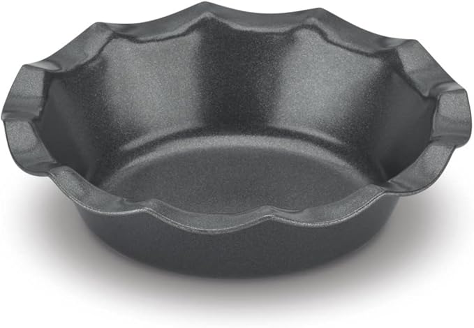 Cuisinart 4 Piece Fluted Tartlet Pan Set, Mini, Steel Gray