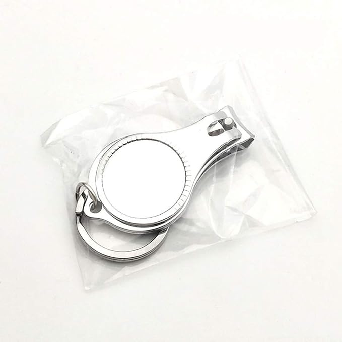 50pcs-Personalized 4 in 1 Multi Function Bottle Opener, Nail Clipper, Wedding Favors Brewery, Private Customized, Sliver, Multitool Gifts for Men