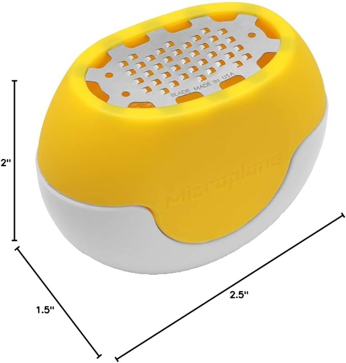 Microplane Flexi Zesti Handheld Citrus Zester (Yellow)