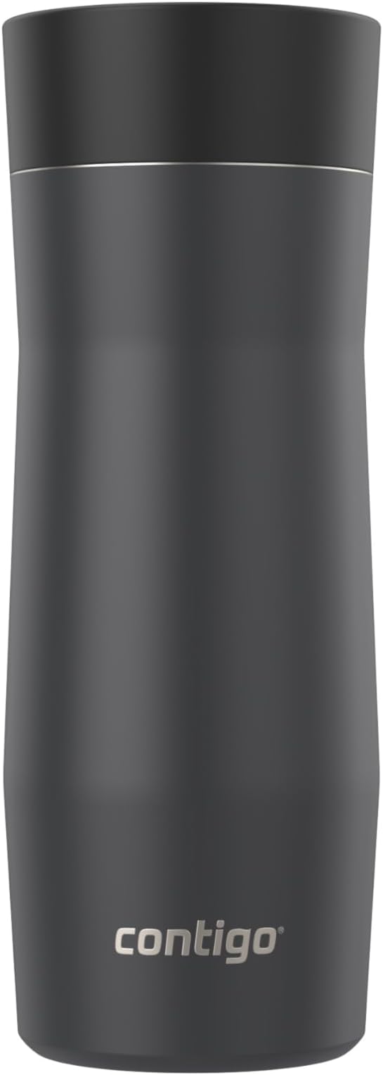 Contigo West Loop 3.0 Stainless Steel Insulated Travel Mug, Leak Proof with AutoSeal Lid, 16oz, Matte Black