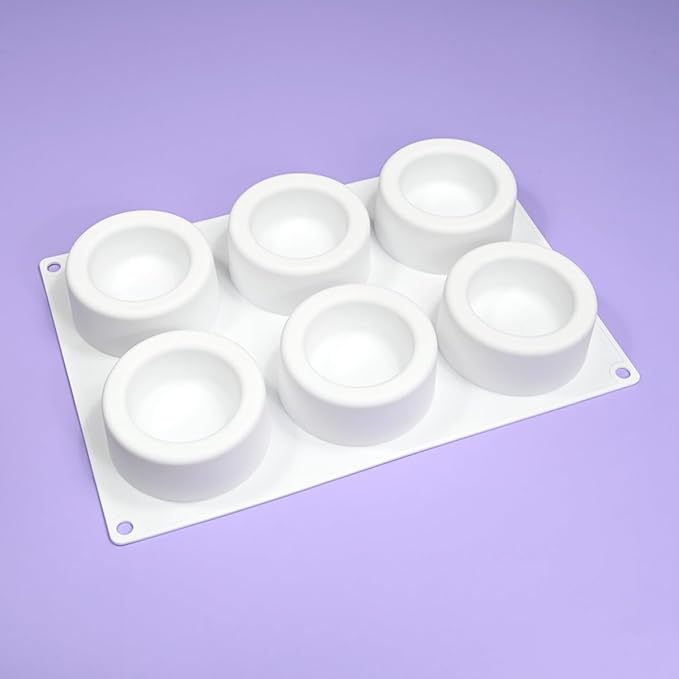 mostsom Silicone Molds Mousse Mold Round Cup Design Silicone Cake Molds Dessert Baking Tools Mousse Mould Kitchen Supplies (I_ Round Cup)
