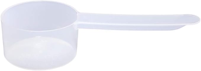 Plastic Measuring Scoop, (25 cc | 5 tsp | 1.67 Tablespoon | 25 mL) Long Handle Spoons for Powders, Granules, Coffee, Pet Food, Baking Supplies, Protein and Other Dry Goods, BPA Free (Set of 500)