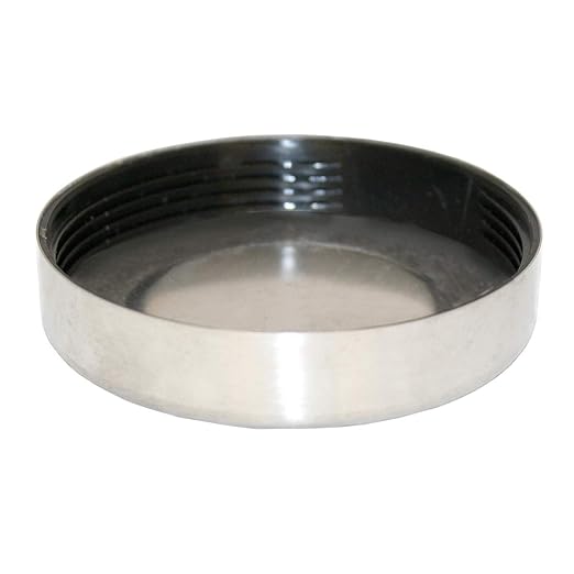 Service Ideas S2SN100WHOLEET Steelvac Carafe, "Whole Milk" Etched, 1 L, Stainless Base