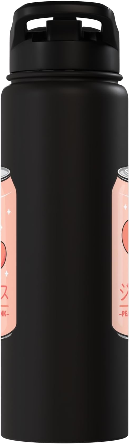 Kawaii Soft Drink Aesthetics Japanese Peach Juice Stainless Steel Insulated Water Bottle