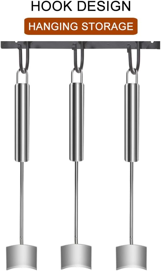 Corn Peeler for Corn on the Cob,Long Handle Stainless Steel Corn Cob Stripper Tool,Corn Kernel Remover Tool for Home Kitchen (Peeler with Hook)