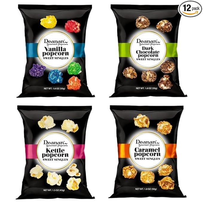 Deanan® Assorted Popcorn 12 Count (1.5 Cup ea)