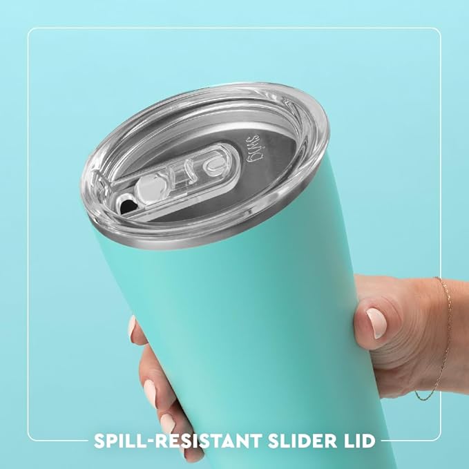Swig Life 32oz Insulated Tumbler, Travel Coffee Tumbler with Lid, Cup Holder Friendly Travel Coffee Mug, Stainless Steel with Lid (Home Run)