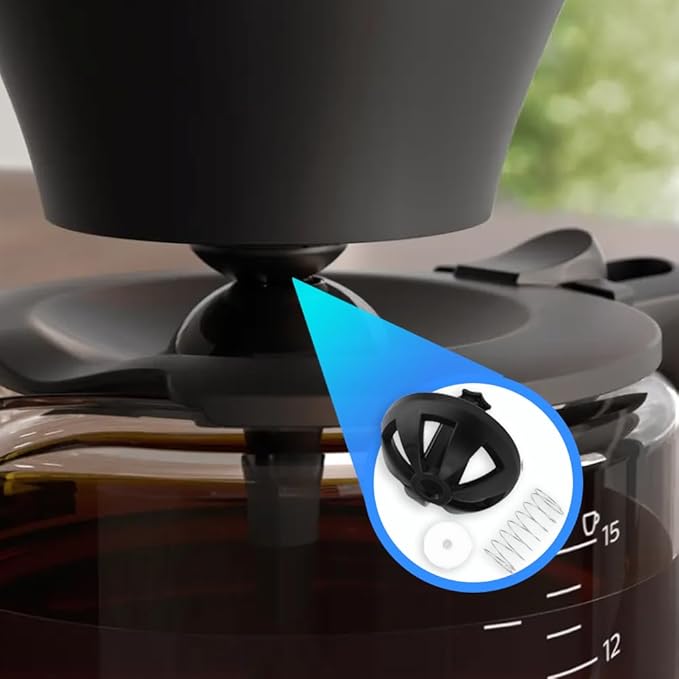 ANAKEL HOME Coffee Maker Replacement Brew Basket Stopper Kit 00607701 | Spring Loaded Handle & Coil Springs, Compatible with Most Coffee Maker Brands, Durable DIY Replacement Accessory