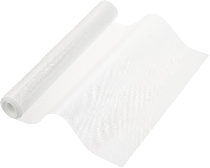 uxcell 11.8IN x 9.8FT Silicone Baking Mat Rolls, Heat Resistant Baking Mats, Non-Stick Pastry Mats, Non-Slip Countertop Mats, Refrigerator Liners White