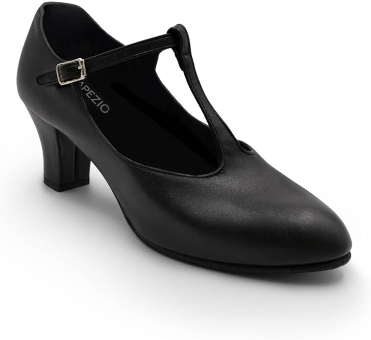 Capezio Womens Jr. Footlight T-Strap