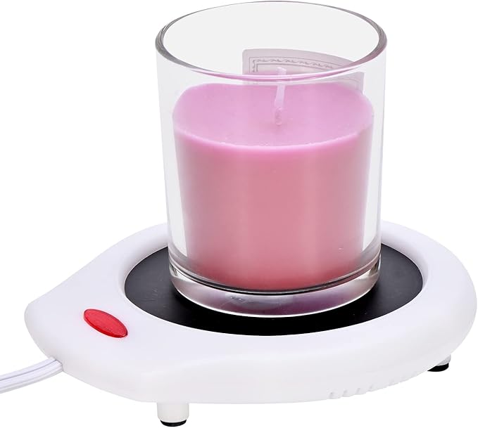 ASAWASA Coffee Mug Warmer, Candle Warmers for Large Jar, Safely Releases Scents Without a Flame, Enjoy Your Warm Coffee Tea and Milk, Gifts for Festival Birthday Men Women Mom Dad.