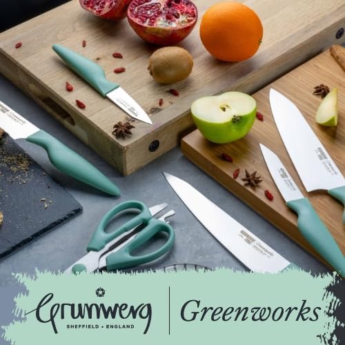 RF Greenworks Bread Knife 20cm Green