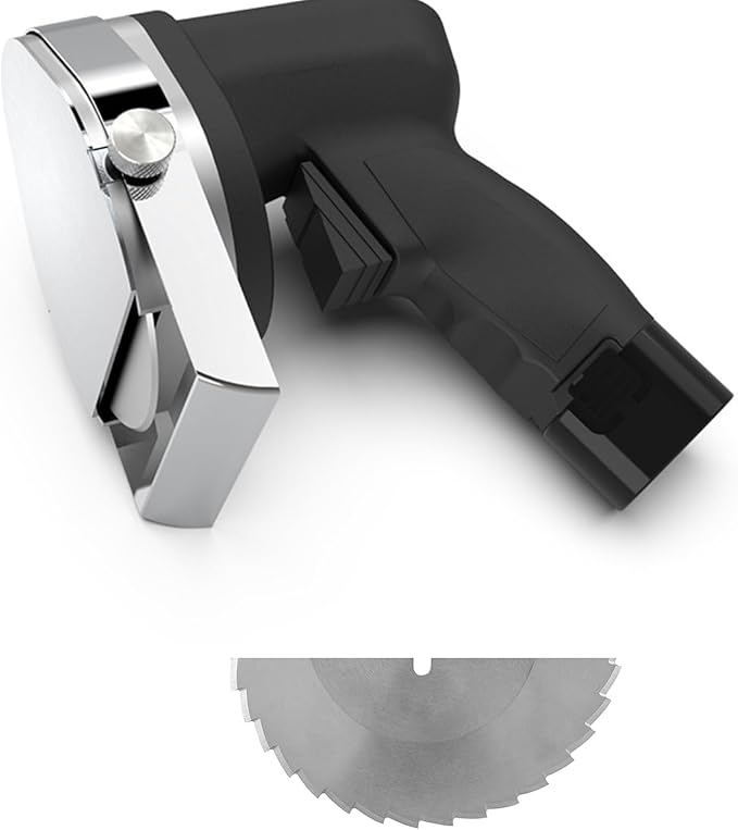 100MM Professional Electric Food Doner Stainless Steel Sharp Blade for Kebab Knife Shawarma Knife Gyro Slicer (Serrated Blade)