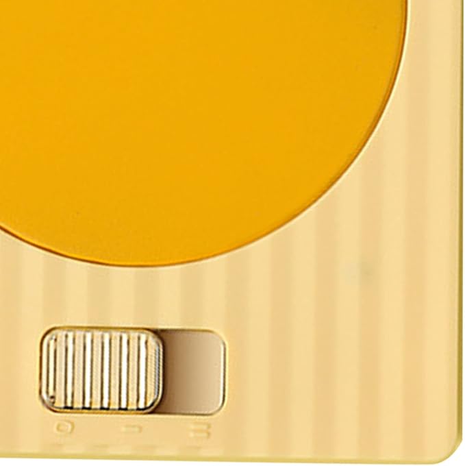 VINGVO Beverage Warmer, 220V USB 13W Desk Cup Warmer for Cake (Yellow)