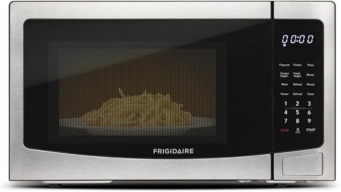 FRIGIDAIRE 1.1 Cubic Foot Microwave, Stainless Steel
