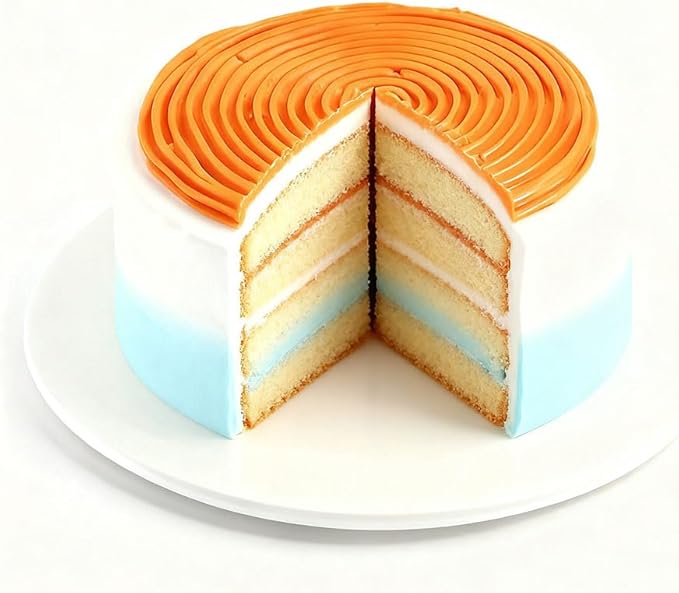 6 Holes Vortex Shape Silicone Mold for Baking Mousse Cake Ice Cream Dessert Pudding Brownie Pastry Fondant Jelly Cake Decoration Mold