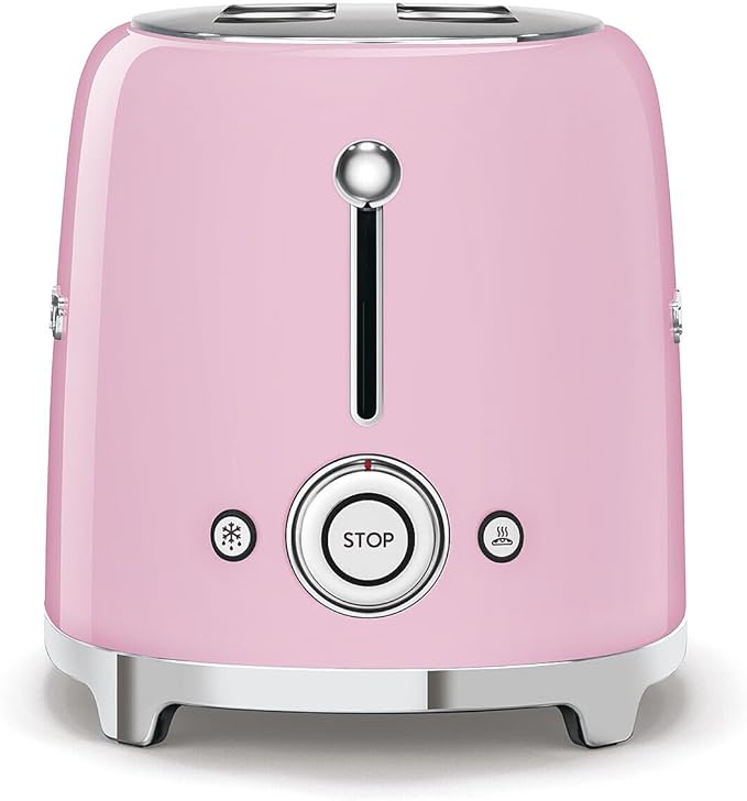 Smeg 50's Retro 4 - slice toaster (Pink)