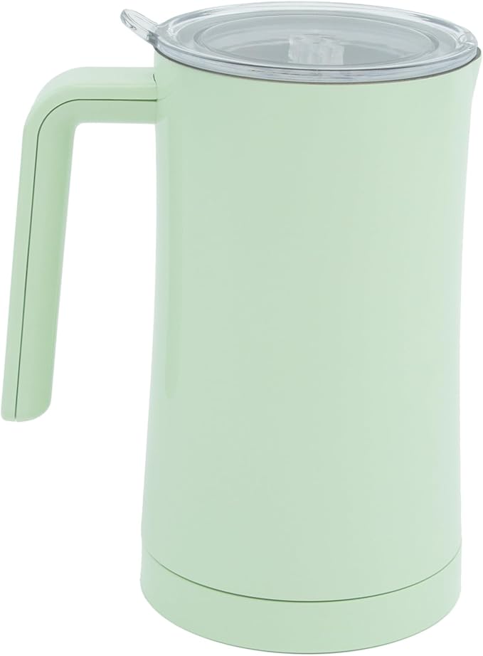Electric Milk Frother with Heat, 4-in-1 Automatic Milk Steamer, Hot & Cold Foam Maker, Large Capacity Milk Warmer for Coffee, Latte, Cappuccino, Hot Chocolate, Touch Control, Non-Stick Easy Clean