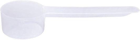 Plastic Measuring Scoop, 1 Tablespoon (14.8 cc | 1/2 oz. | 14.8 mL) Long Handle Spoons for Powders, Granules, Coffee, Pet Food, Baking Supplies, Protein and Other Dry Goods, BPA Free (Set of 1)