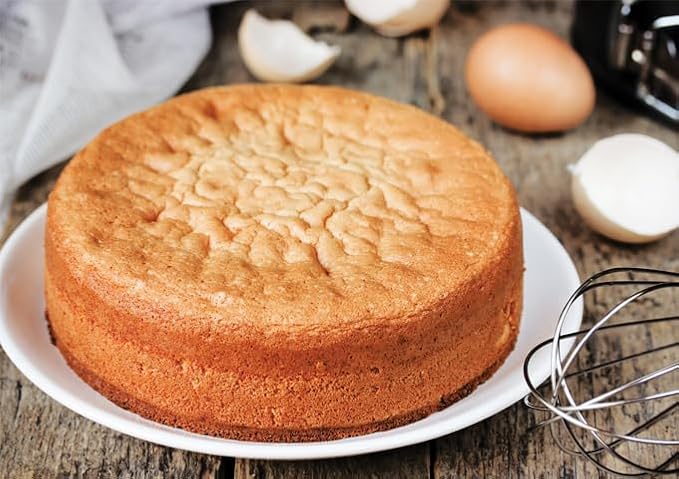 Winco ACP-083 Winware 8-by-3-Inch Aluminum Layer Cake Pan, 1 Count (Pack of 2)