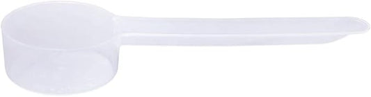Plastic Measuring Scoop, 2 teaspoon (11 cc | 11 mL) Long Handle Spoons for Powders, Granules, Coffee, Pet Food, Baking Supplies, Protein and Other Dry Goods, BPA Free (Set of 100)