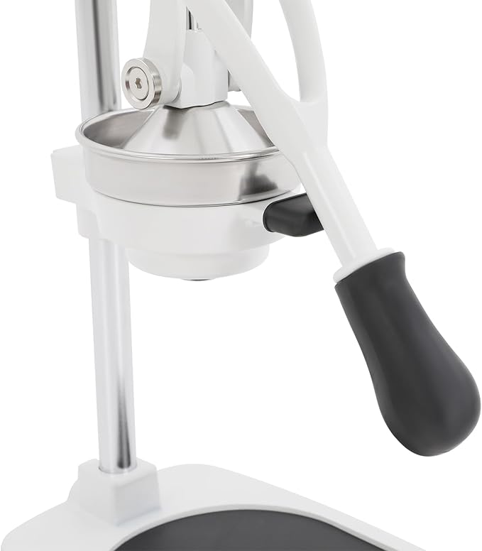 Commercial Manual Juicer, Hand Press Juice Extractor,Heavy Duty 304 Stainless Steel Juice Extraction Machine with Dual Press Heads for Home Café